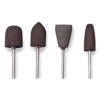 Pointes montées en silicone gris