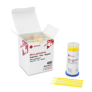 MICROAPLICADOR RECTO - 1.5 MM AMARILLO (100 U.)